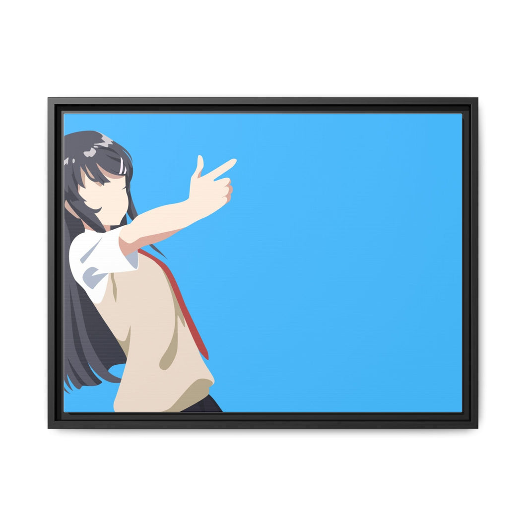 Mai - San Canvas Framed Art Print