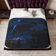 Load image into Gallery viewer, Your Name. Sherpa Blanket
