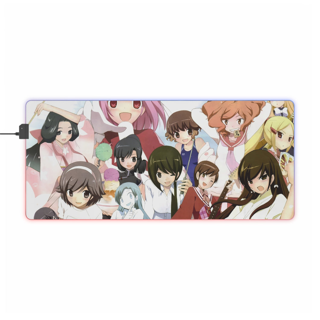 The World God Only Knows RGB LED Mouse Pad (Desk Mat)