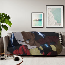 Load image into Gallery viewer, Saitama Sherpa Blanket
