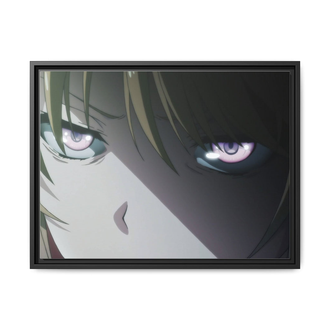 Kushida Kikyou Canvas Framed Art Print