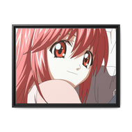 Anime Elfen Lied Canvas Framed Art Print