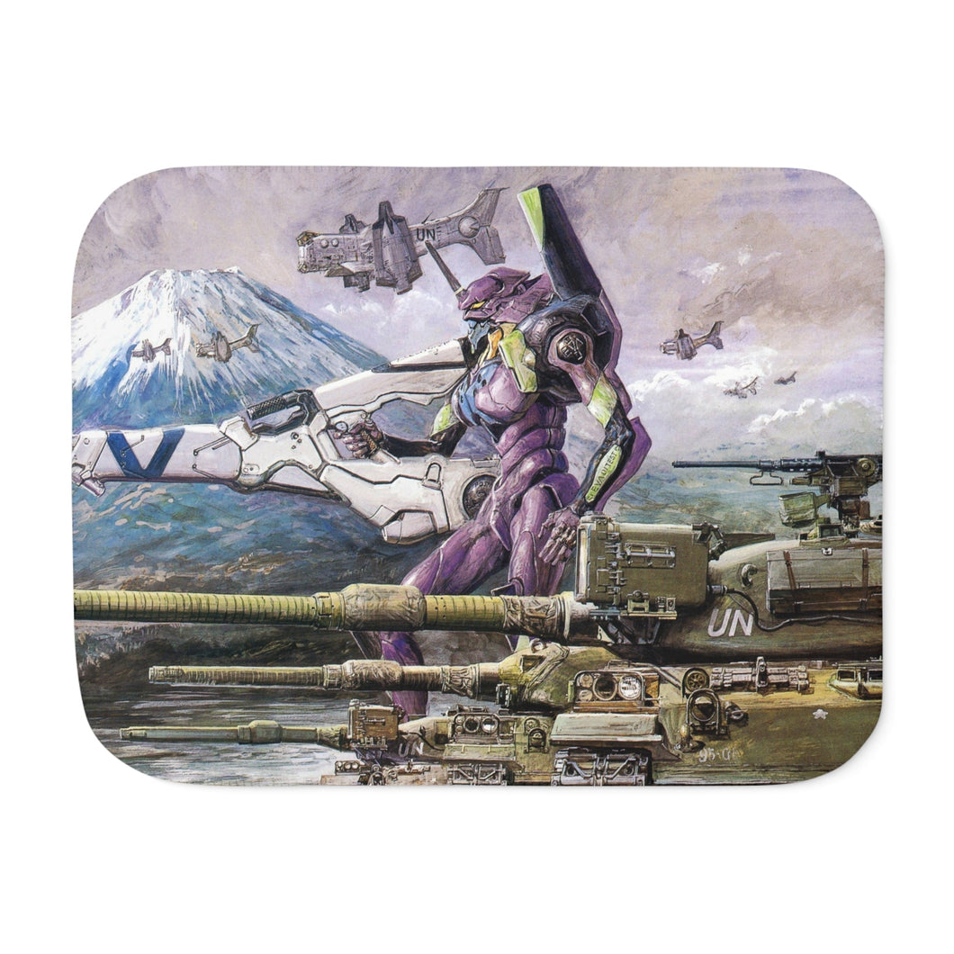 Anime Neon Genesis Evangelion Sherpa Blanket
