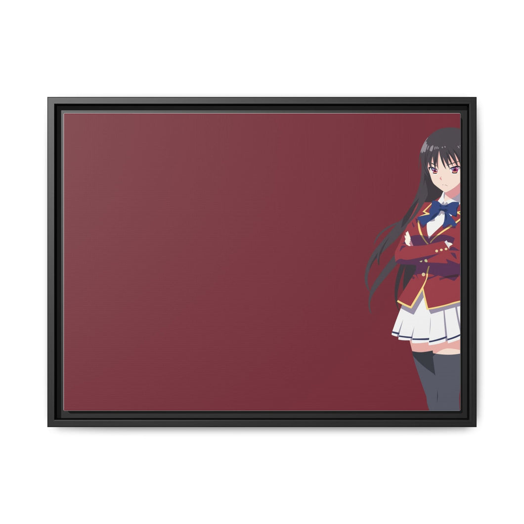 Anime Classroom of the Elite Canvas Framed Art Print