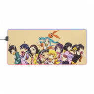 Owarimonogatari RGB LED Mouse Pad (Desk Mat)