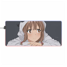 Load image into Gallery viewer, Kaede Azusagawa RGB LED Mouse Pad (Desk Mat)
