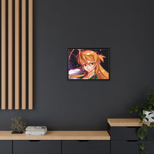 Load image into Gallery viewer, Anime Highschool Of The Dead Canvas Framed Art Print
