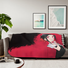 Load image into Gallery viewer, Kaguya Shinomiya Sherpa Blanket
