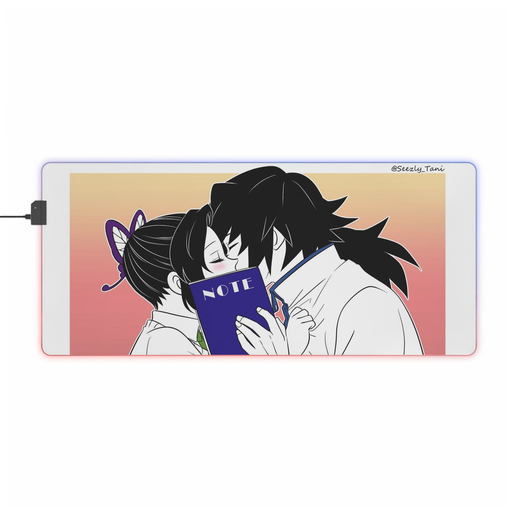 Demon Slayer: Kimetsu No Yaiba RGB LED Mouse Pad (Desk Mat)
