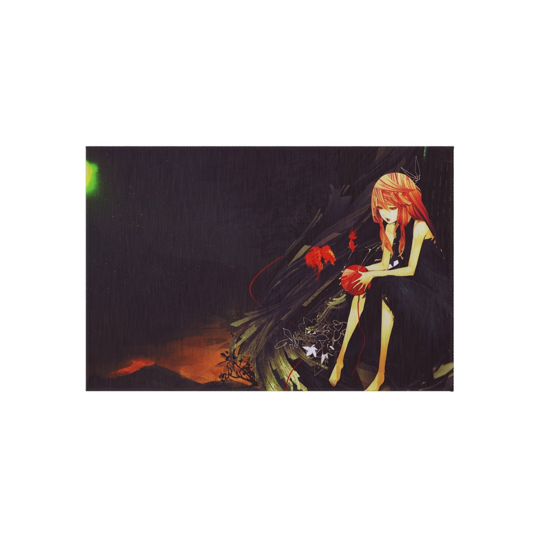 Guilty Crown Inori Yuzuriha Rug