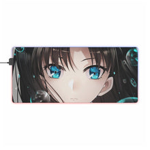 Load image into Gallery viewer, Rin Tohsaka RGB LED Mouse Pad (Desk Mat)
