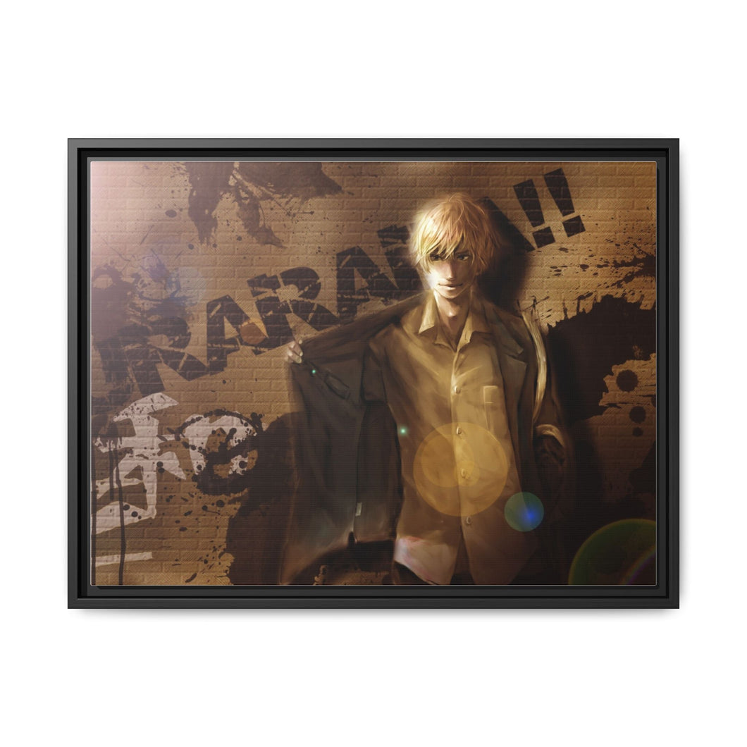 Durarara!! Canvas Framed Art Print