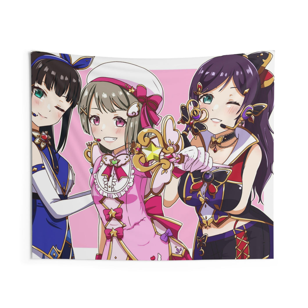 Love Live! by Indoor Wall Tapestry