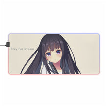 Load image into Gallery viewer, Hyouka Eru Chitanda RGB LED Mouse Pad (Desk Mat)
