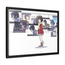 Load image into Gallery viewer, Anime ERASED Canvas Framed Art Print
