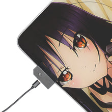 Load image into Gallery viewer, Accel World Kuroyukihime RGB LED Mouse Pad (Desk Mat)
