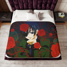 Load image into Gallery viewer, Anime Black Butlerr Sherpa Blanket
