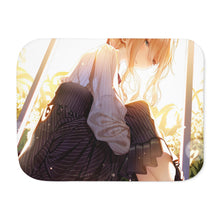 Load image into Gallery viewer, Anime Violet Evergarden Sherpa Blanket
