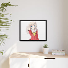 Load image into Gallery viewer, Nao Tomori smiling Canvas Framed Art Print

