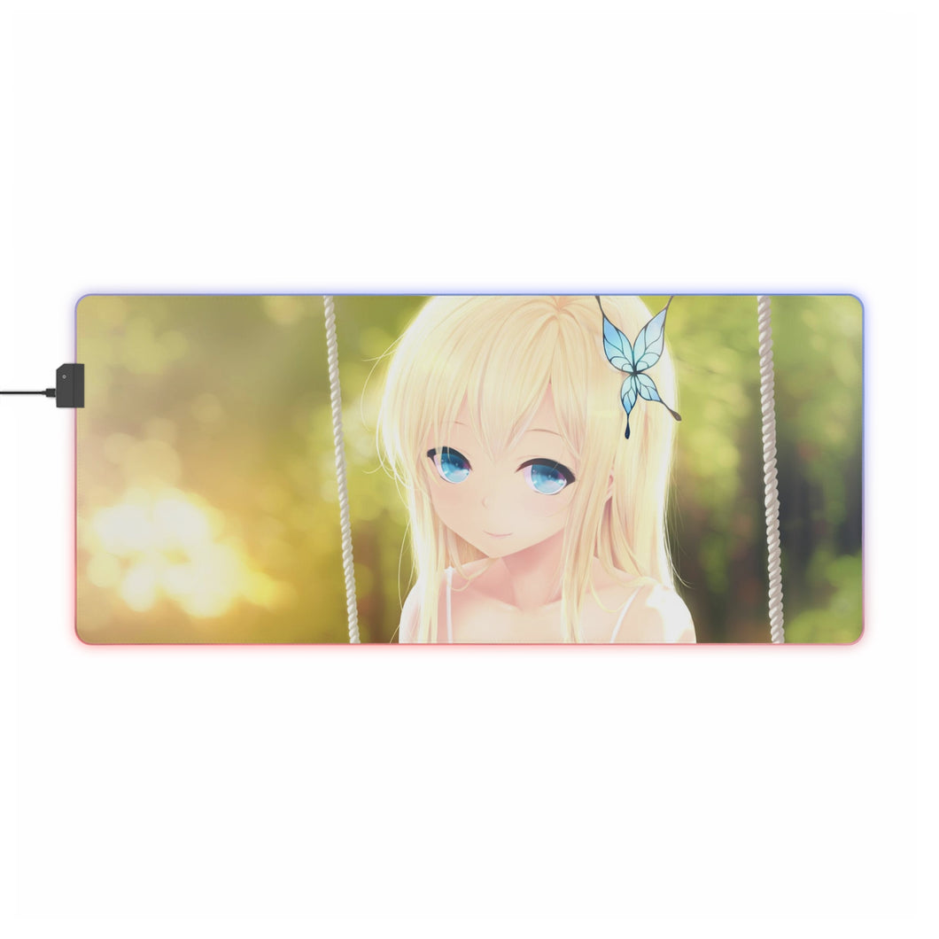 Boku Wa Tomodachi Ga Sukunai Sena Kashiwazaki RGB LED Mouse Pad (Desk Mat)