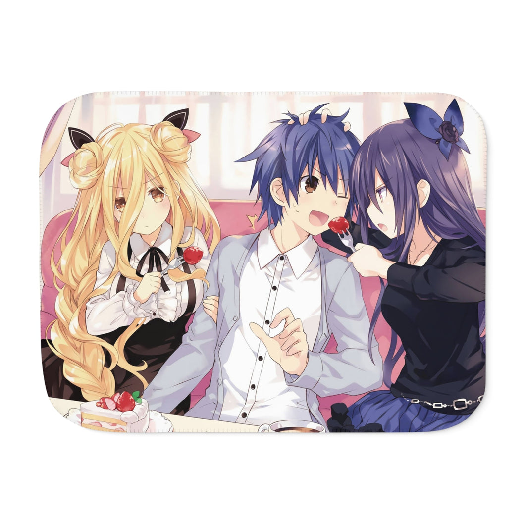 Anime Date A Live Sherpa Blanket