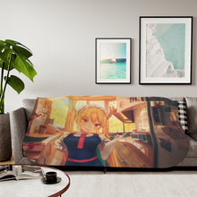 Load image into Gallery viewer, Good Morning, It&#39;s time for breakfast! Sherpa Blanket
