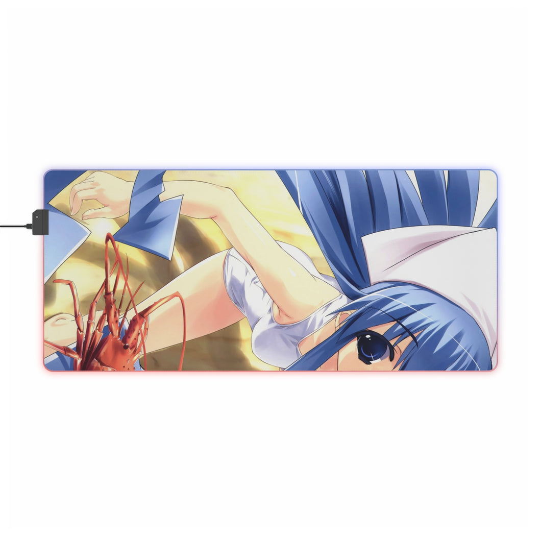 Squid Girl RGB LED Mouse Pad (Desk Mat)