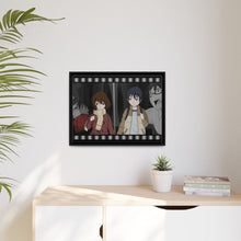 Load image into Gallery viewer, Anime ERASED Canvas Framed Art Print
