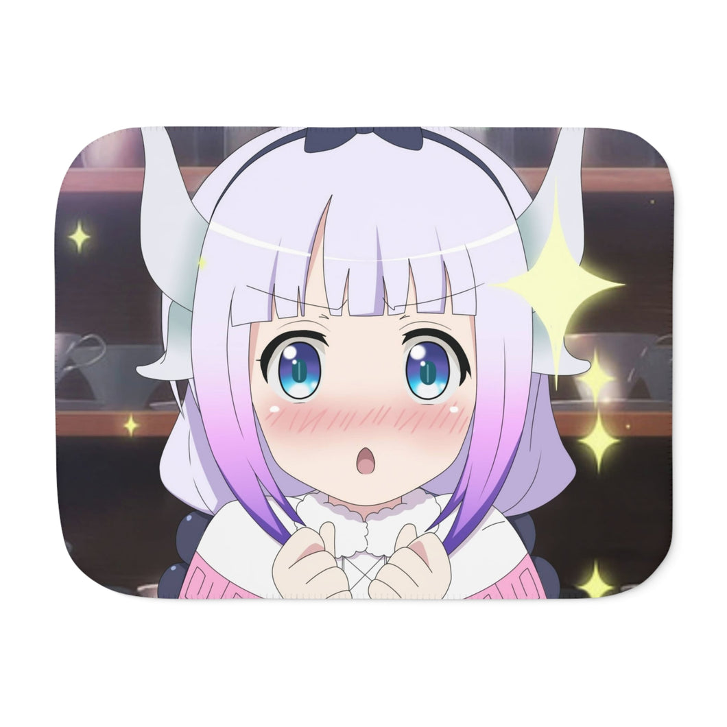 Miss Kobayashi's Dragon Maid Sherpa Blanket