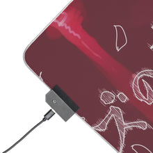 Load image into Gallery viewer, Kuzu No Honkai Hanabi Yasuraoka, Mugi Awaya RGB LED Mouse Pad (Desk Mat)
