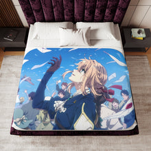 Load image into Gallery viewer, Violet Evergarden Violet Evergarden Sherpa Blanket
