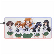 Load image into Gallery viewer, Girls und Panzer RGB LED Mouse Pad (Desk Mat)
