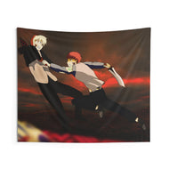 Fate Stay Night UBW Shirou VS Gilgamesh Indoor Wall Tapestry
