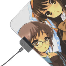 Load image into Gallery viewer, The Melancholy Of Haruhi Suzumiya 8k RGB LED Mouse Pad (Desk Mat)
