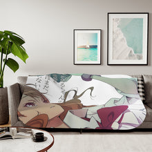 Load image into Gallery viewer, Anohana Sherpa Blanket
