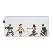 Load image into Gallery viewer, Anime Attack On Titan RGB LED Mouse Pad (Desk Mat)
