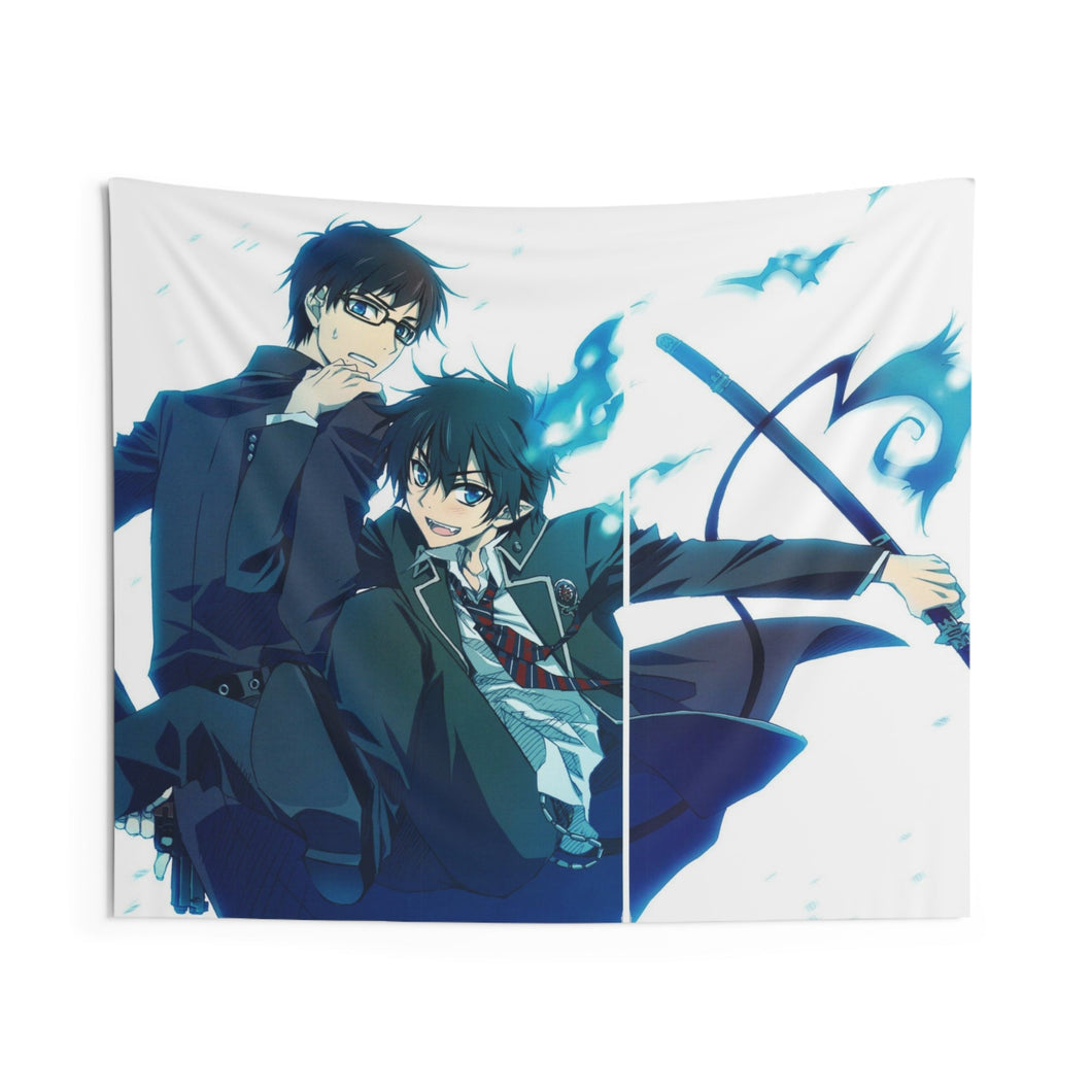 Rin and Yukio Okumura Indoor Wall Tapestry