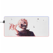 Load image into Gallery viewer, Tokyo Ghoul Ken Kaneki RGB LED Mouse Pad (Desk Mat)

