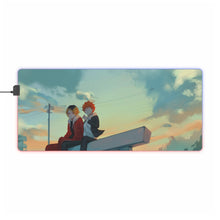 Load image into Gallery viewer, Haikyu!! RGB LED Mouse Pad (Desk Mat)
