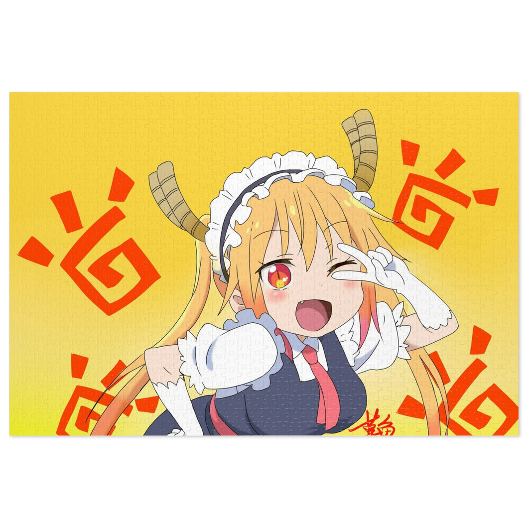 Miss Kobayashi's Dragon Maid Kobayashi-san Chi No Maid Dragon, Miss Kobayashi S Dragon Maid, Tohru Jigsaw Puzzle