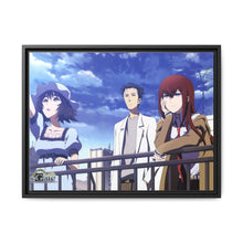 Load image into Gallery viewer, Mayuri, Kyouma &amp; Kurisu Canvas Framed Art Print
