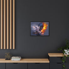 Load image into Gallery viewer, Shoto Todoroki Canvas Framed Art Print
