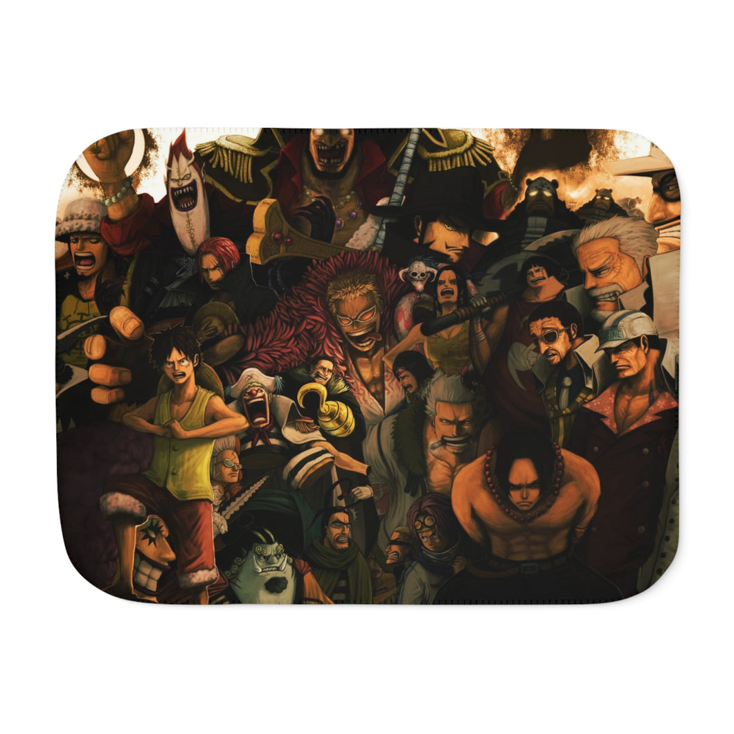 Anime One Piece Sherpa Blanket