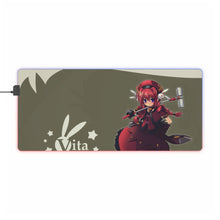 Load image into Gallery viewer, Magical Girl Lyrical Nanoha RGB LED Mouse Pad (Desk Mat)
