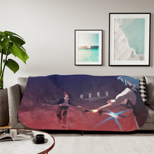 Load image into Gallery viewer, Karma Akabane VS Nagisa Shiota fight Sherpa Blanket
