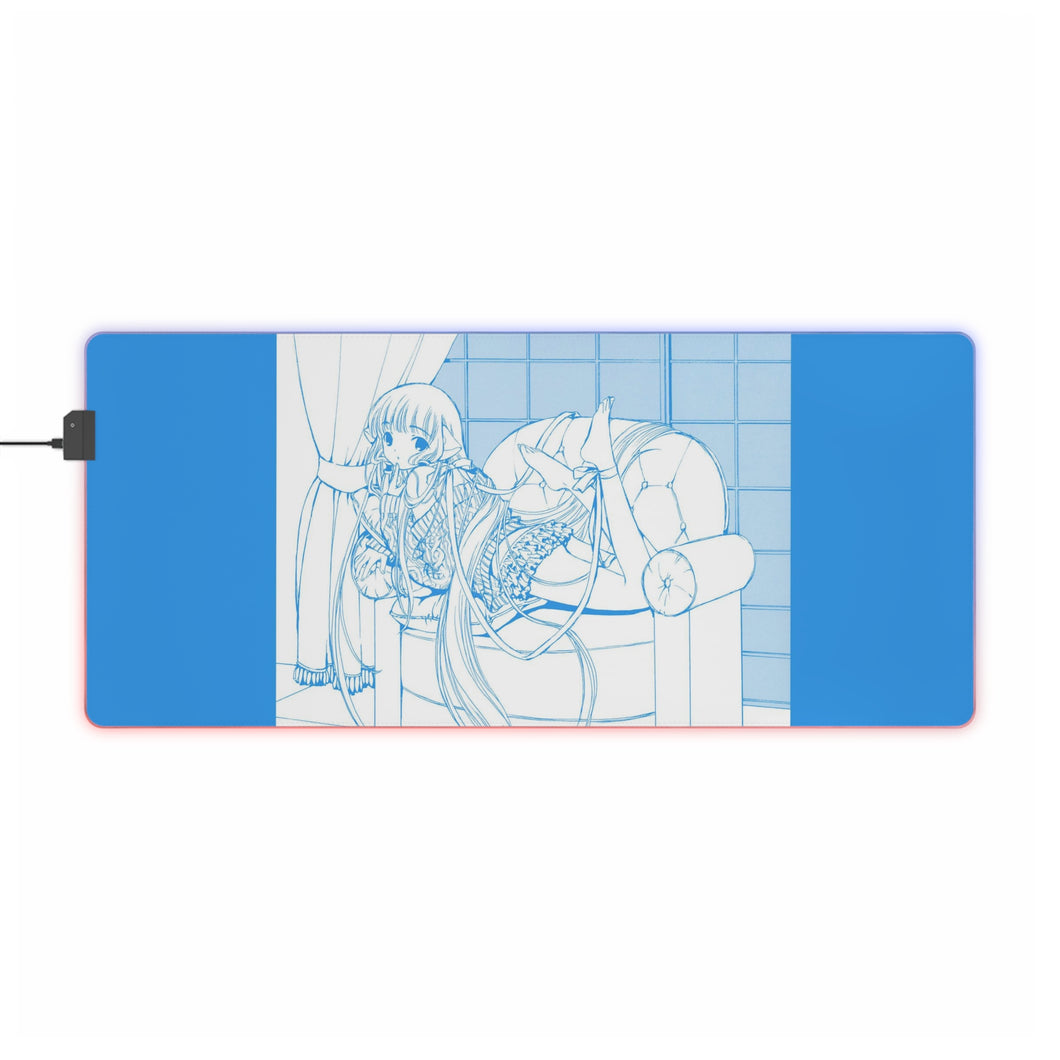 Chobits RGB LED Mouse Pad (Desk Mat)