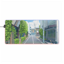 Load image into Gallery viewer, Street in Suginami ward RGB LED Mouse Pad (Desk Mat)
