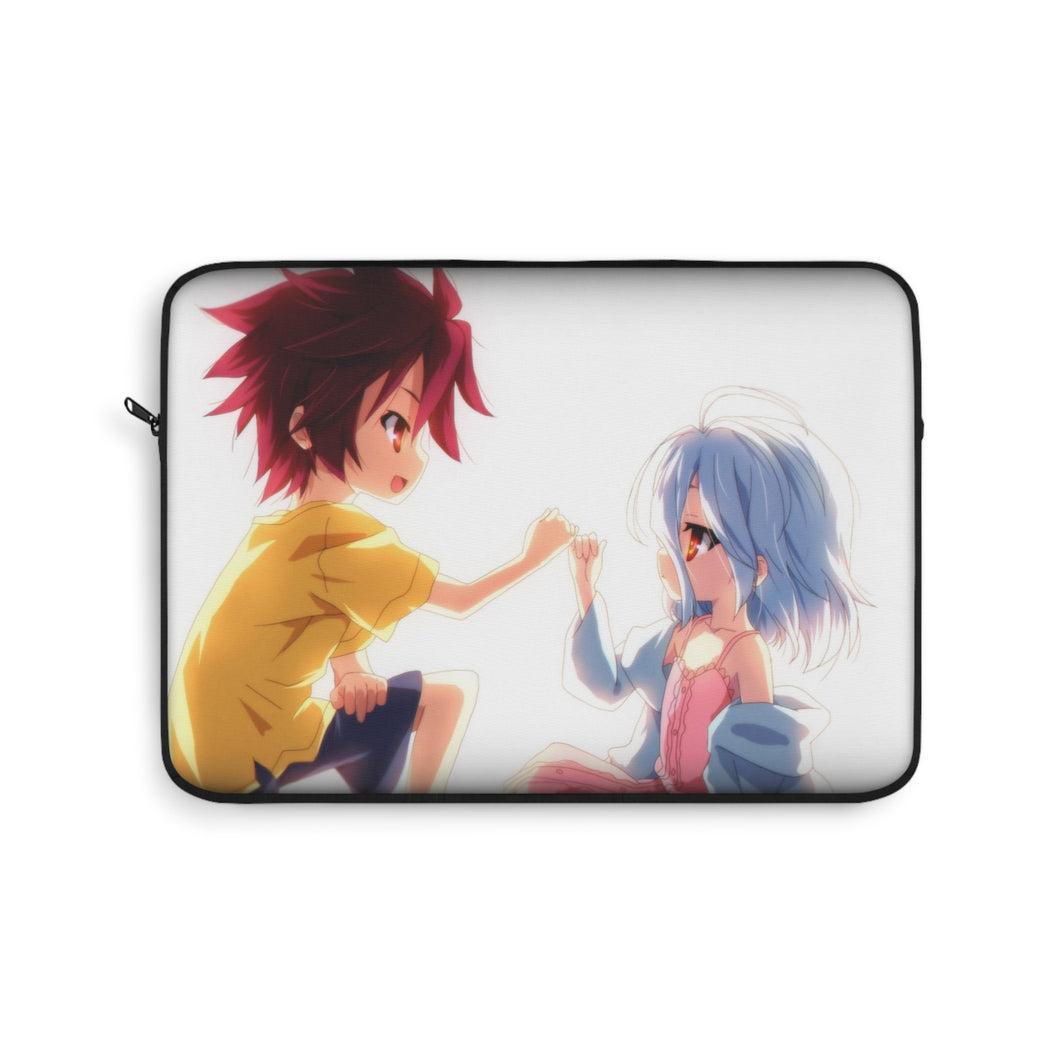 Sora and Shiro Laptop Sleeve