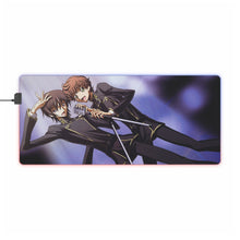 Load image into Gallery viewer, Code Geass Lelouch Lamperouge, Suzaku Kururugi RGB LED Mouse Pad (Desk Mat)
