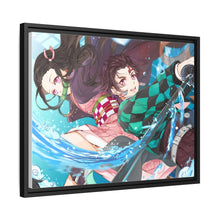 Load image into Gallery viewer, Demon Slayer: Kimetsu no Yaiba Nezuko Kamado Canvas Framed Art Print
